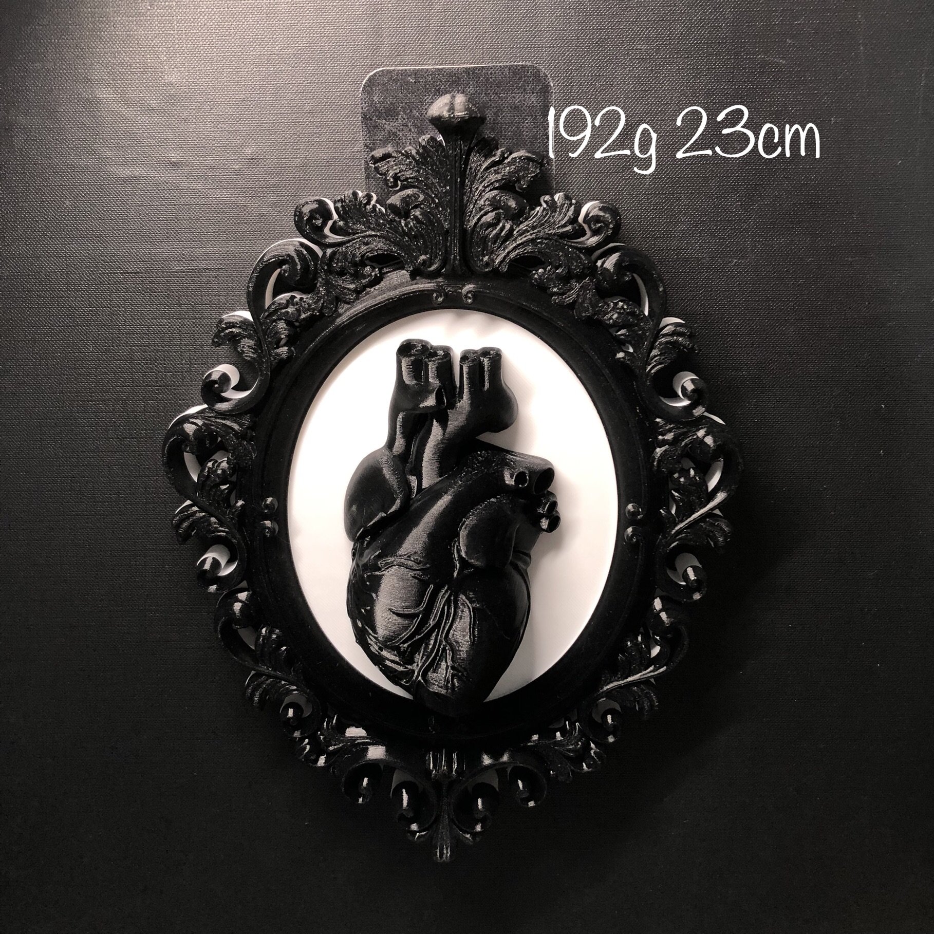Resin Art Gift For Anniversary - Heart Photo Frame Wall Art Decoration