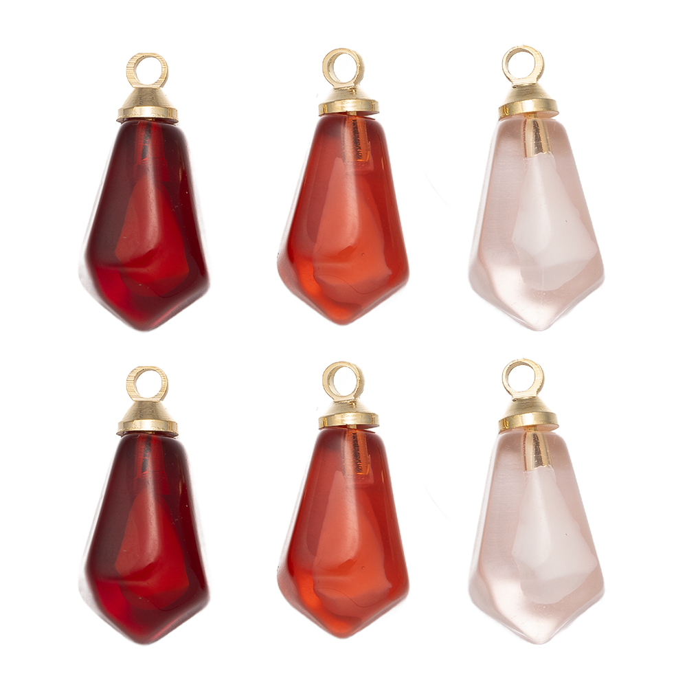 Resin Art Jewellery - 10pcs/Lot Fruit Pomegranate Seed Pendant For