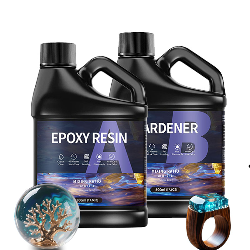 Resin Art Jewellery - 1:1 AB Epoxy Resin Glue Kits