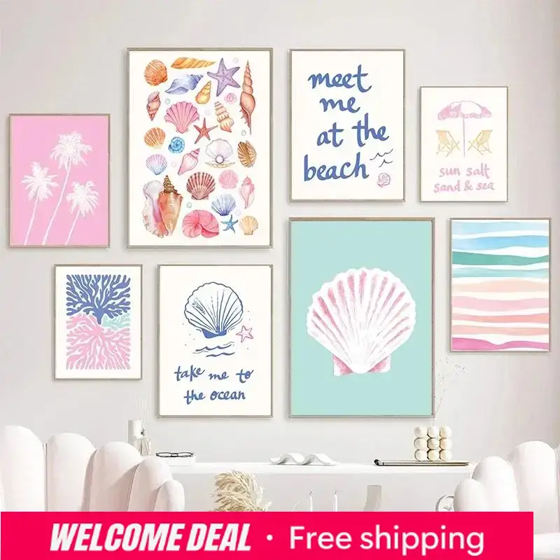 2026 Coastal Gallery Wall Art  - Resin Art Gallery ulasan dan harga