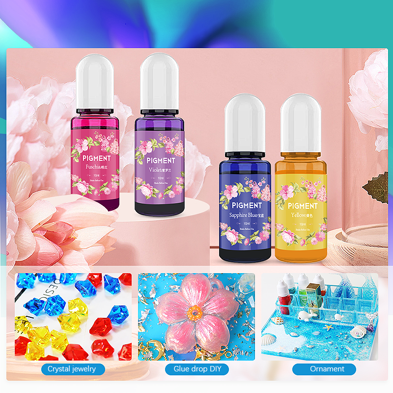 Epoxy Resin Pigment Kits Candl - Resin Art Jewellery ulasan dan harga