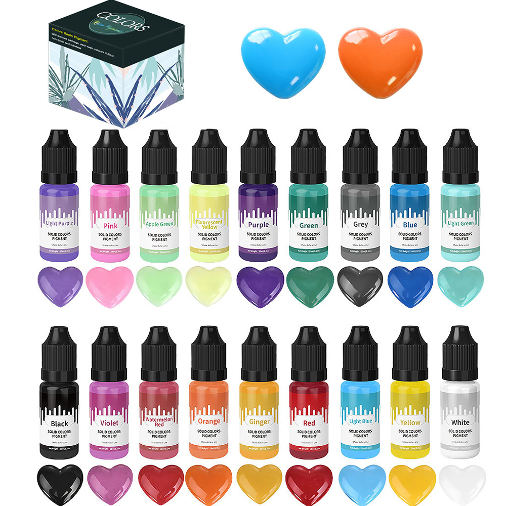Epoxy Resin Pigment Kits Candl - Resin Art Jewellery ulasan dan harga