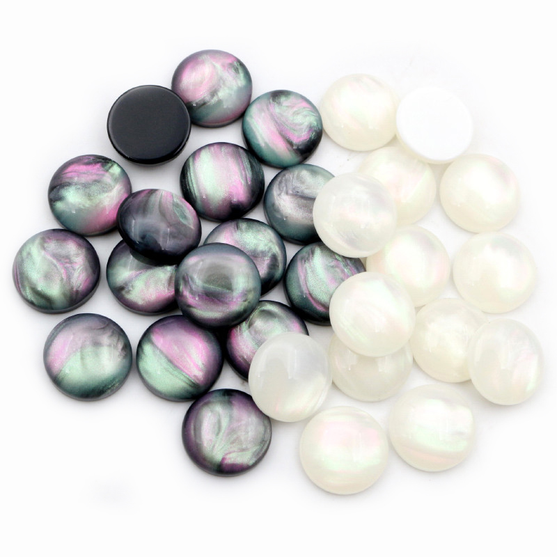 40pcs 8mm 10mm 12mm Round Resi - Resin Art For Sale ulasan dan harga