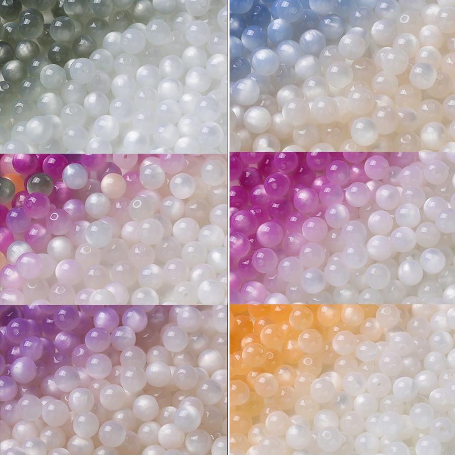10pcs 8/10/12mm Ultraviolet Su - Resin Art Earrings ulasan dan harga