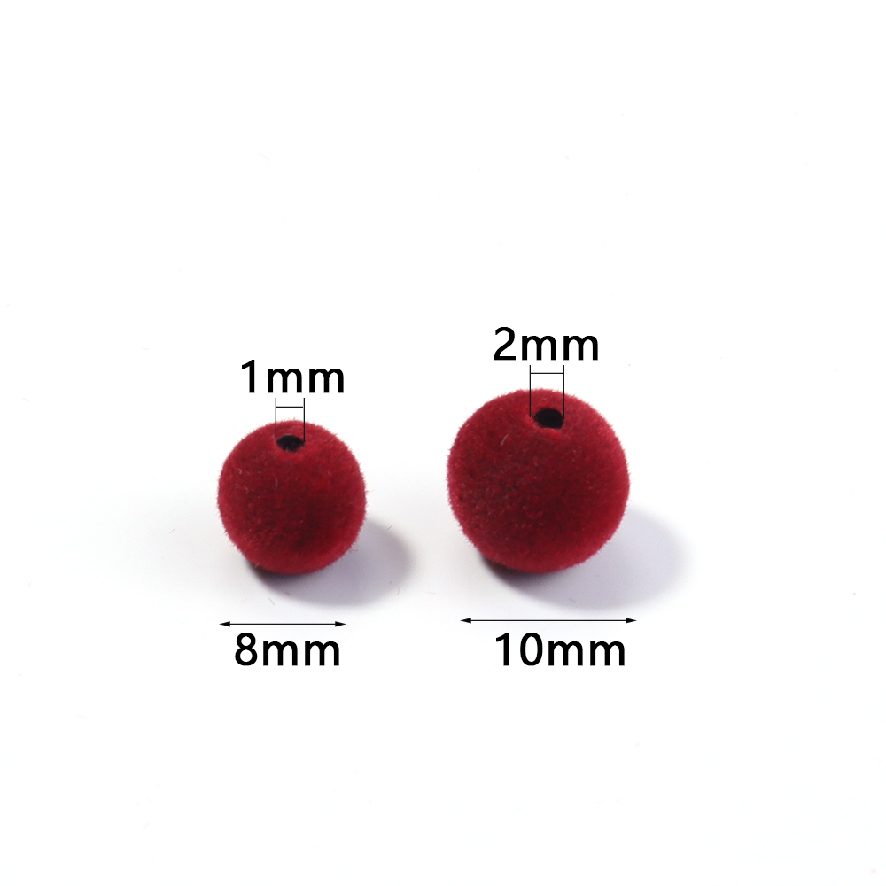 100Pcs/Lot Resin Beads 8/10mm  - Resin Art For Sale ulasan dan harga