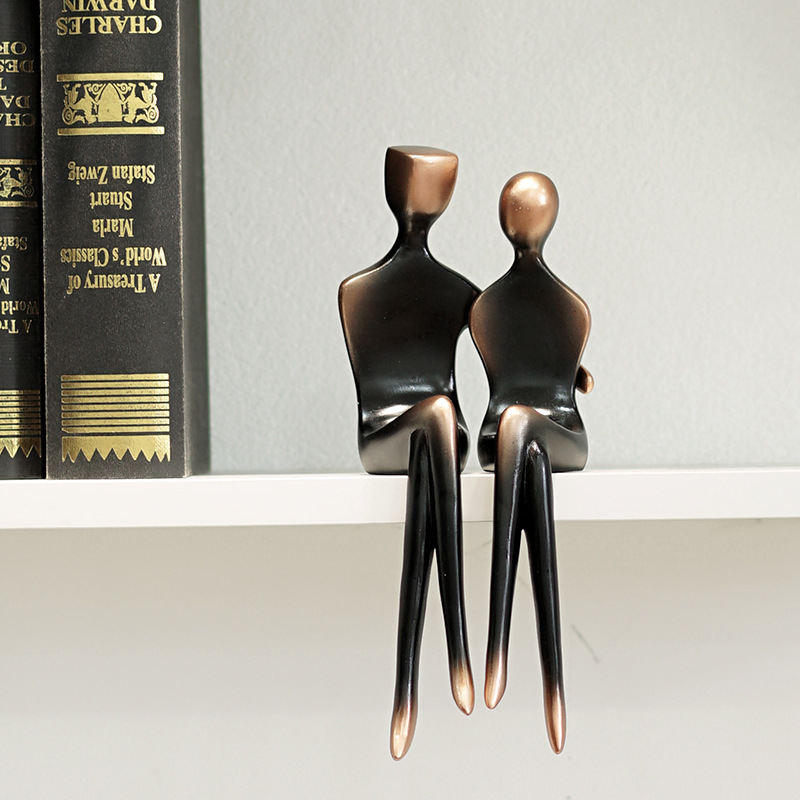 Couple Hugging Sculpture, Home - Resin Art Gift For Anniversary ulasan dan harga