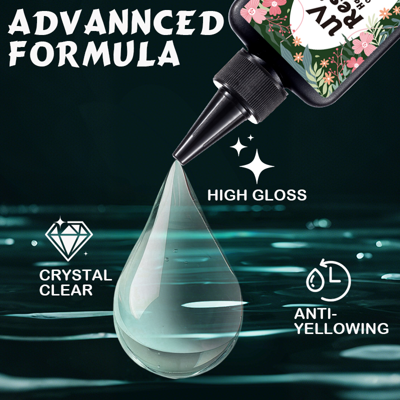 Newly Upgraded Crystal Clear H - Resin Art Jewellery ulasan dan harga