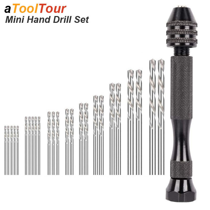 Micro Mini Hand Drill Bits Set - Resin Art Drill Machine ulasan dan harga