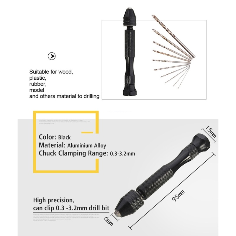 Micro Mini Hand Drill Bits Set - Resin Art Drill Machine ulasan dan harga