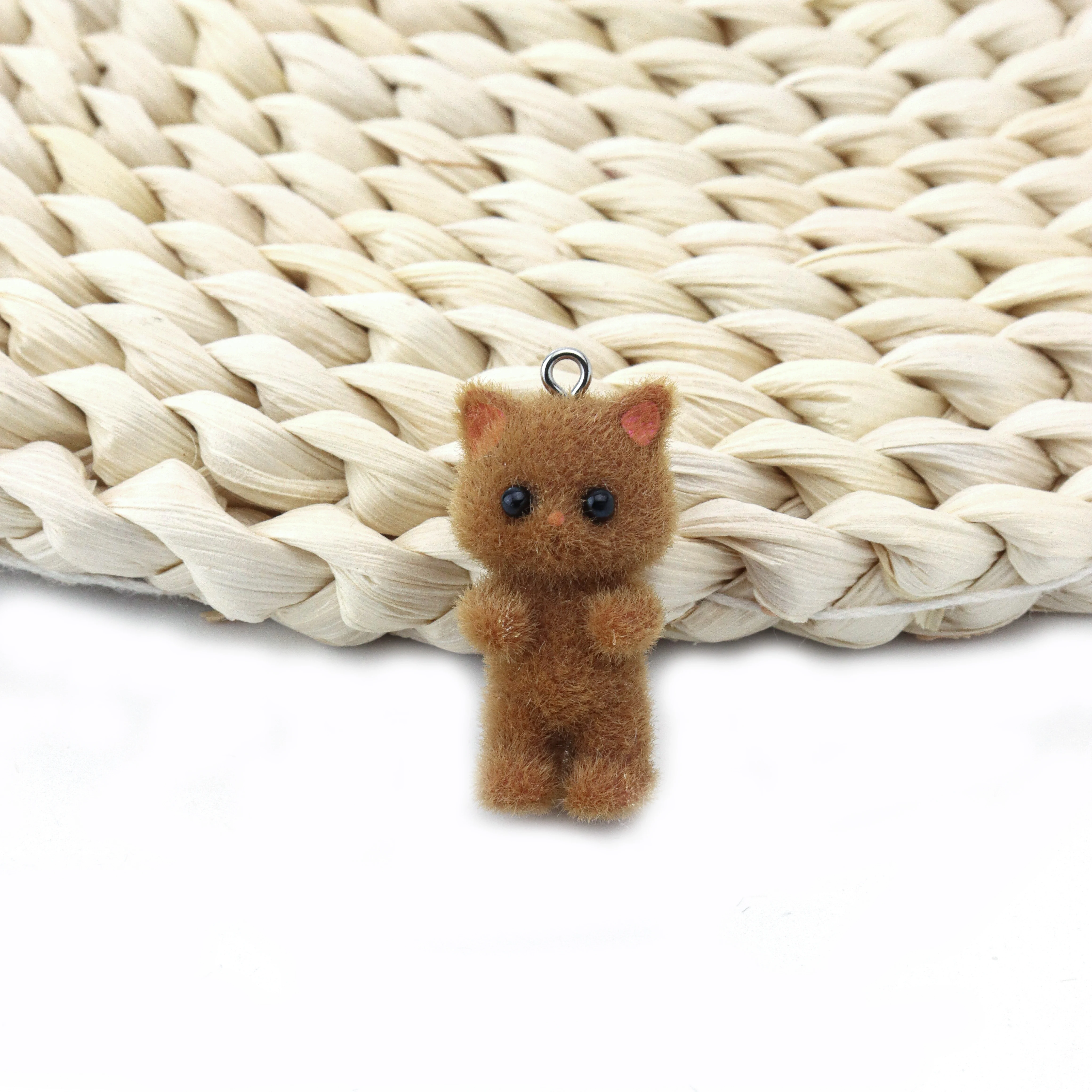 33PCS Cat Pendant Kawaii 3D Fl - Resin Art Jewellery ulasan dan harga