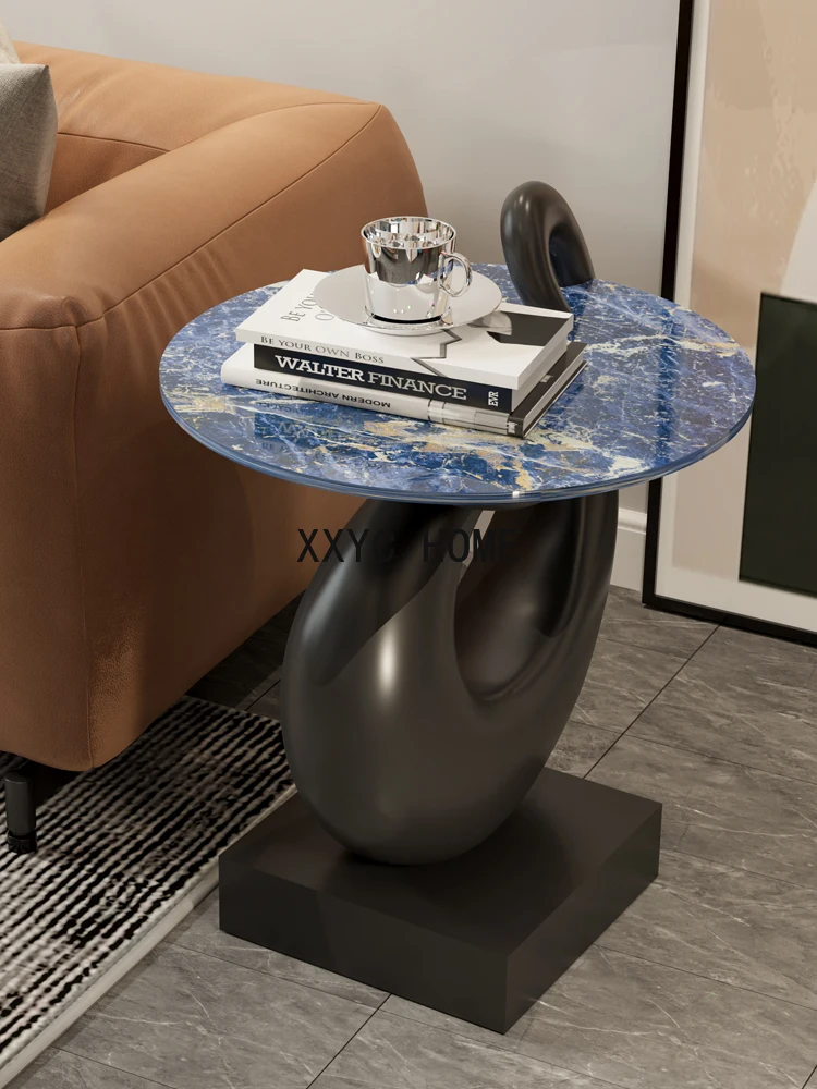Creative White Swan Statue Hom - Resin Art Coffee Table ulasan dan harga