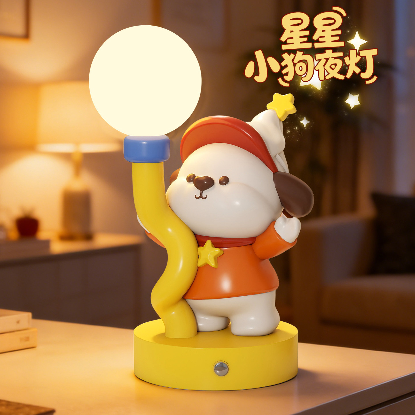 Home Decor Cute Little Dog Sta - Resin Art Gift For Anniversary ulasan dan harga