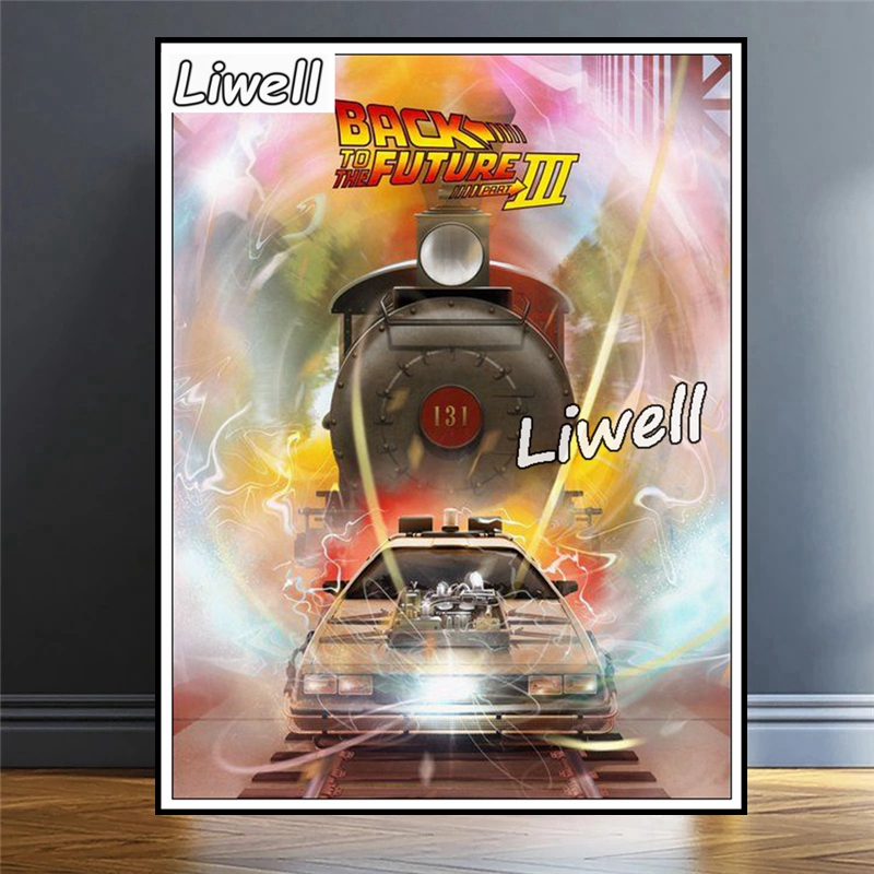 Sci Fi Film Back To The Future - Resin Art Drill Machine ulasan dan harga