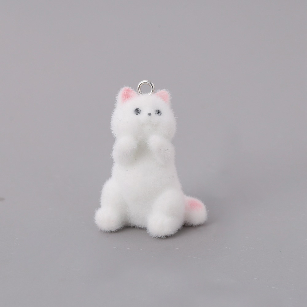 2pcs Flocking Little Cat Resin - Resin Art For Sale ulasan dan harga