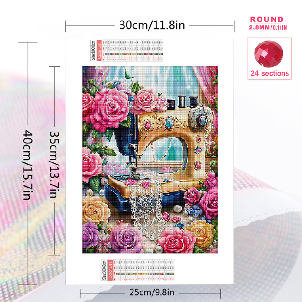 Evershine Diamond Mosaic Sewin - Resin Art Drill Machine ulasan dan harga